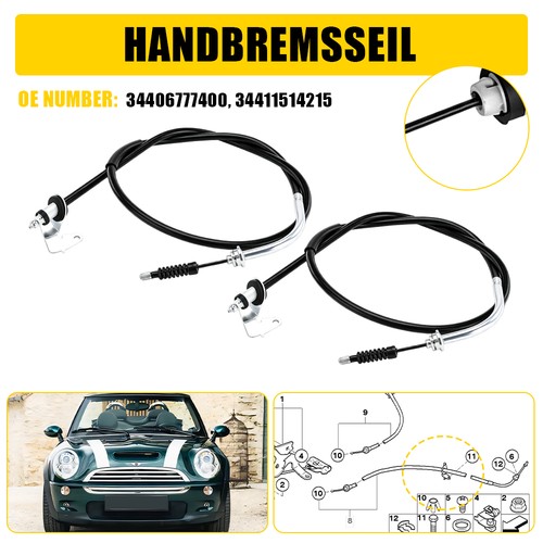 Handbremsseil hinten links - handbremsseil,