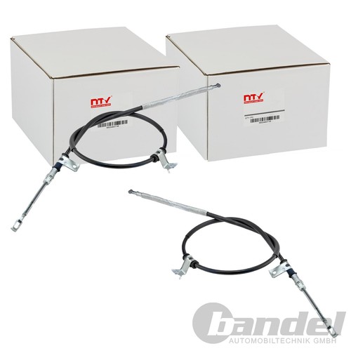 Nty handbremsseil hinten - 2x,